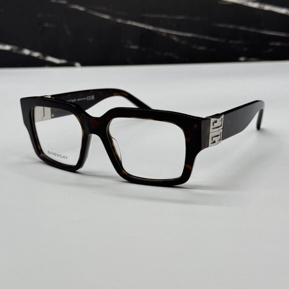 NEW GV50049I 052 GIVENCHY DARK HAVANA UNISEX GIVENCHY EYEGLASSES - Picture 3 of 11